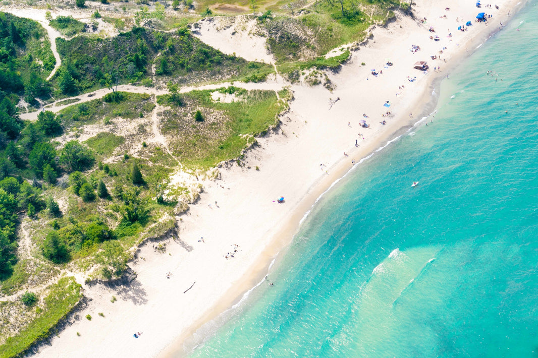 Photography by Gray Malin of West Beach, Indiana