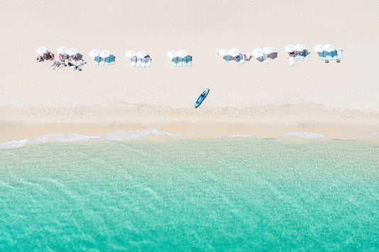 Product image for White Umbrellas, Cabo San Lucas