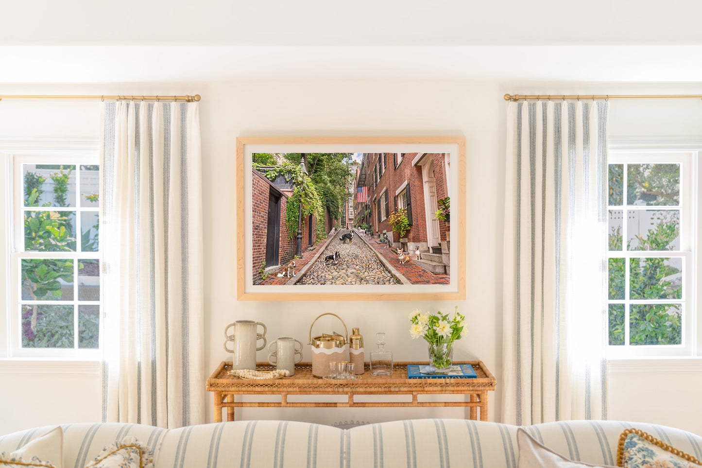 Acorn Street, Beacon Hill, Boston