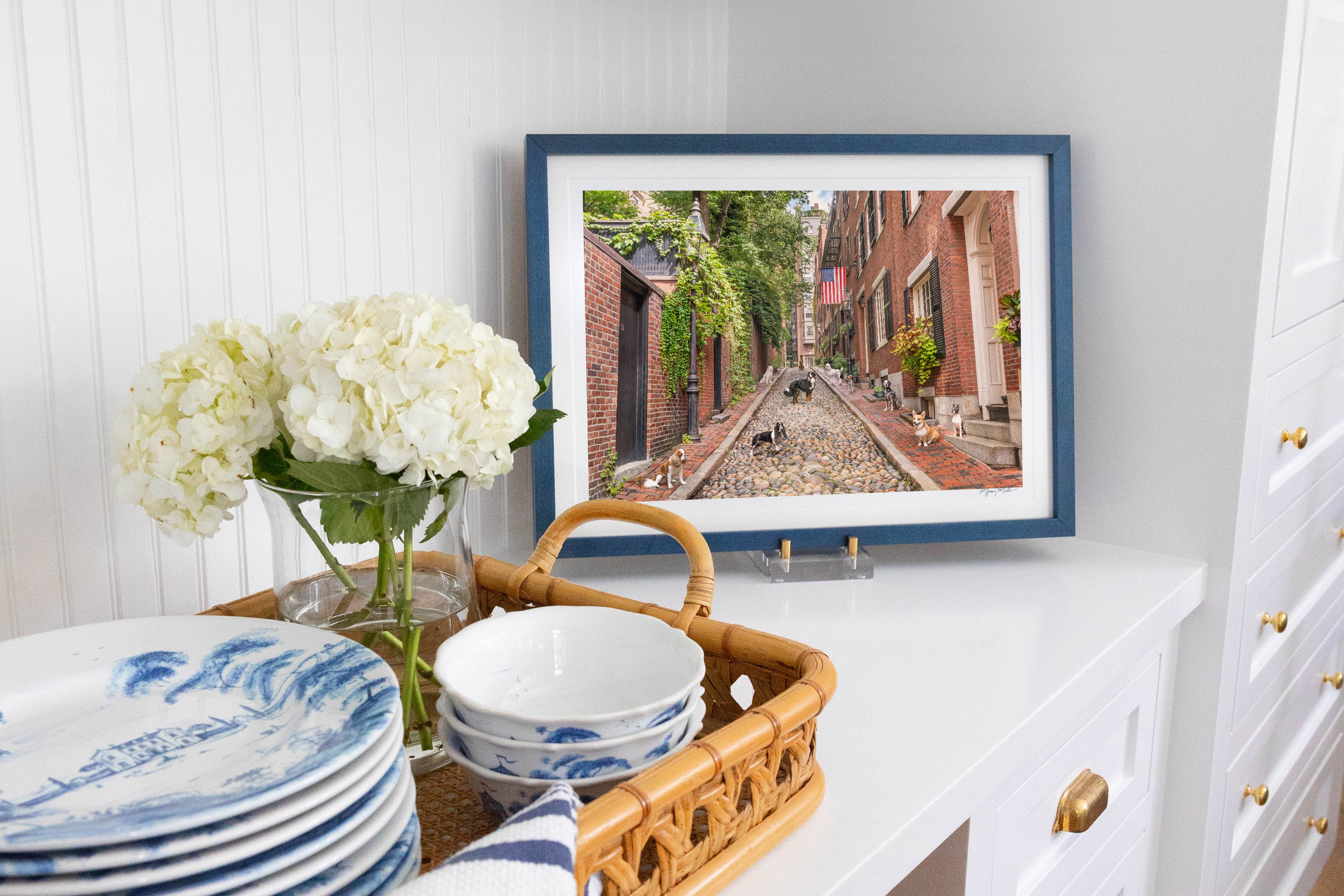 Acorn Street, Beacon Hill, Boston