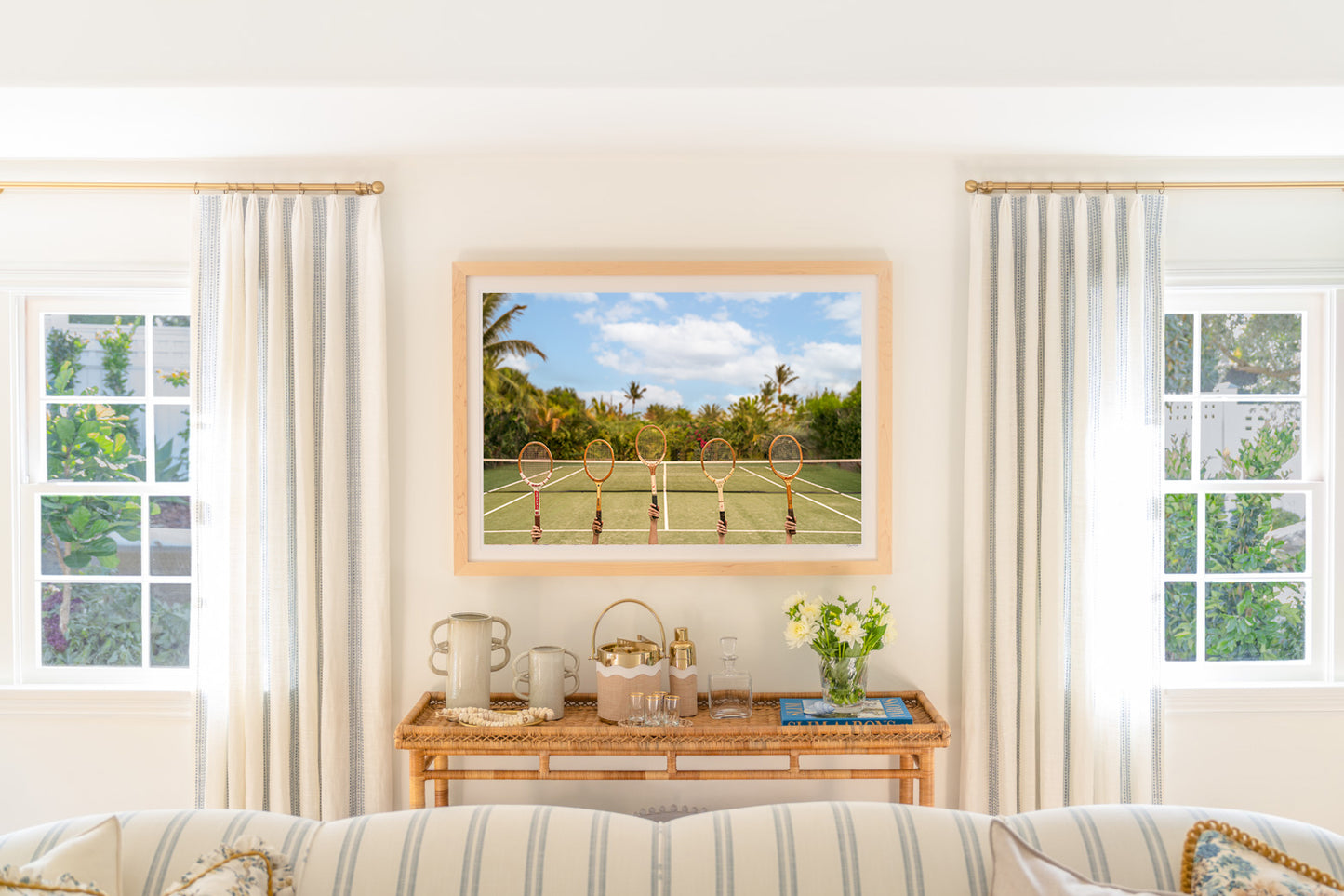 Afternoon Tennis, Rosewood Le Guanahani, St. Barths