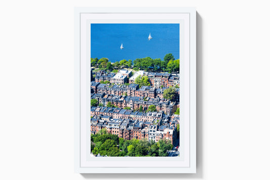 Product image for Back Bay Brownstones Vertical, Boston Mini