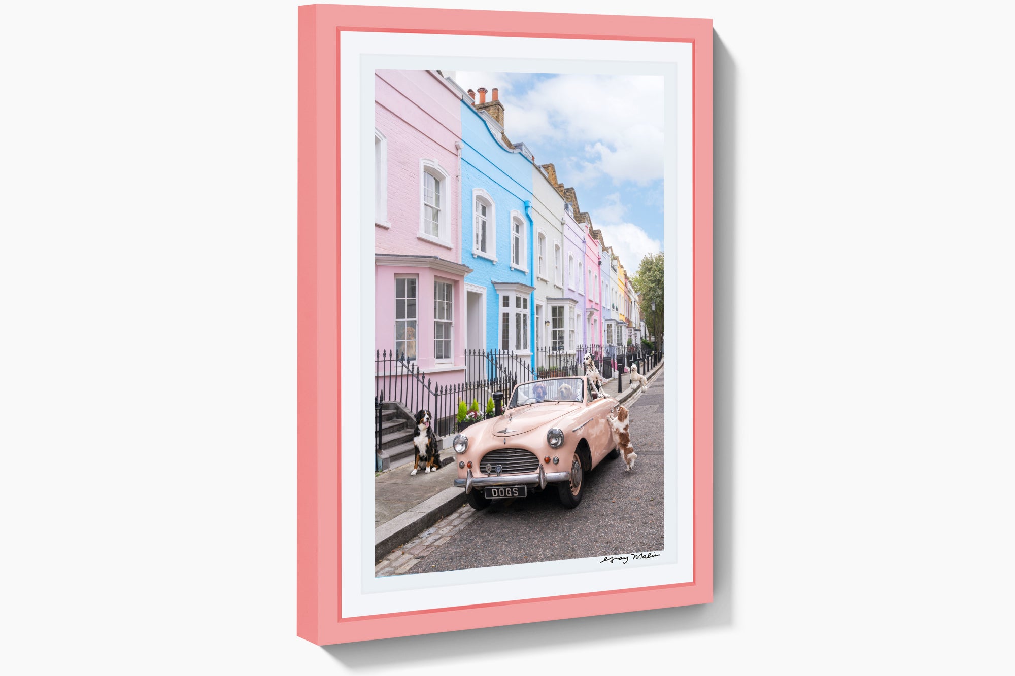 Joy Ride, London, Pink Frame