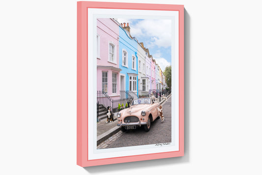 Product image for Joy Ride, London, Pink Frame