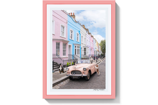 Product image for Joy Ride, London, Pink Frame