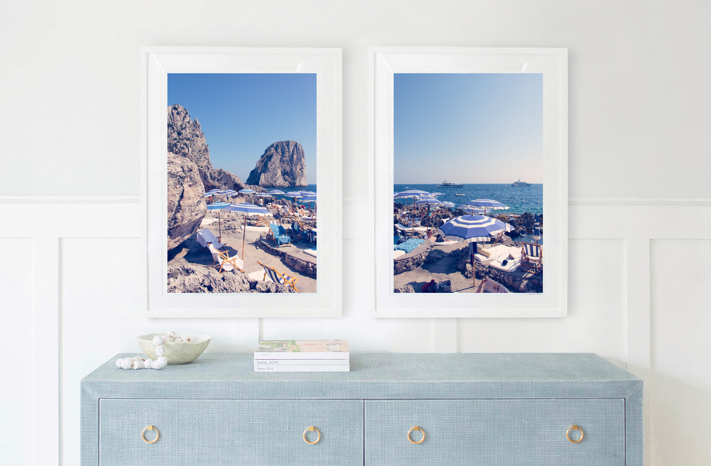 La Fontelina, Capri Diptych