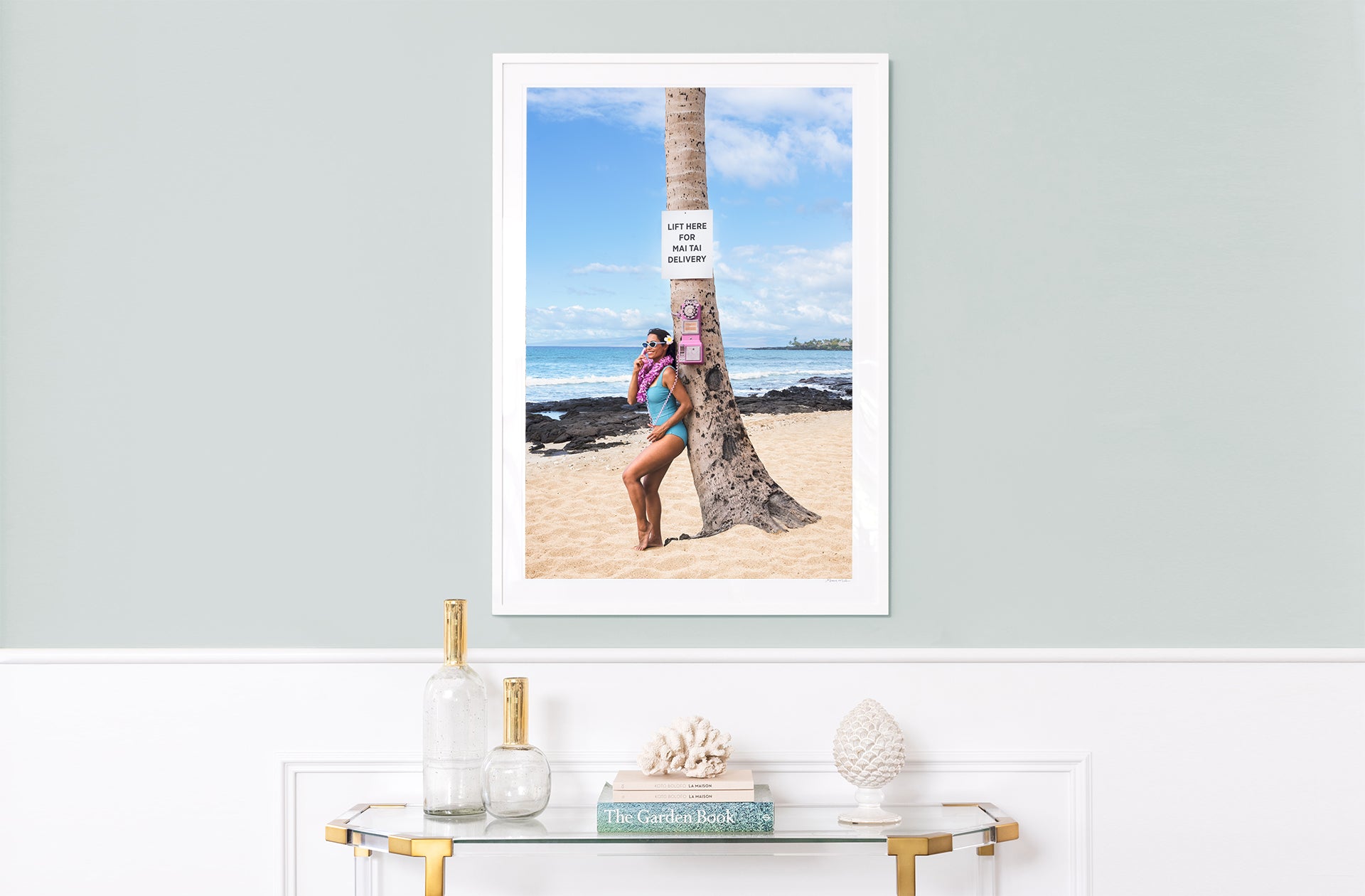 Lift Here for Mai Tai Delivery, Four Seasons Hualalai, Hawai’i