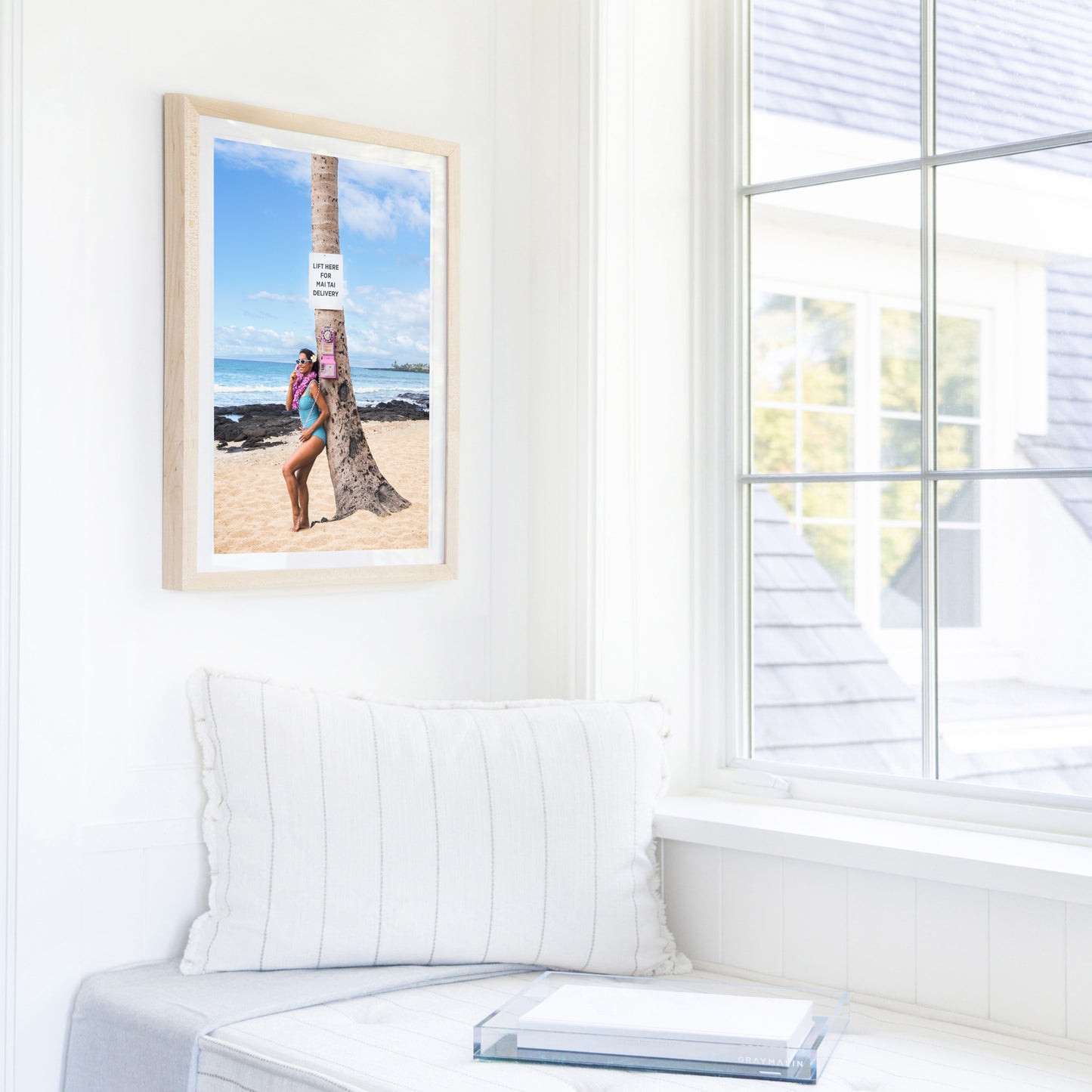 Lift Here for Mai Tai Delivery, Four Seasons Hualalai, Hawai’i