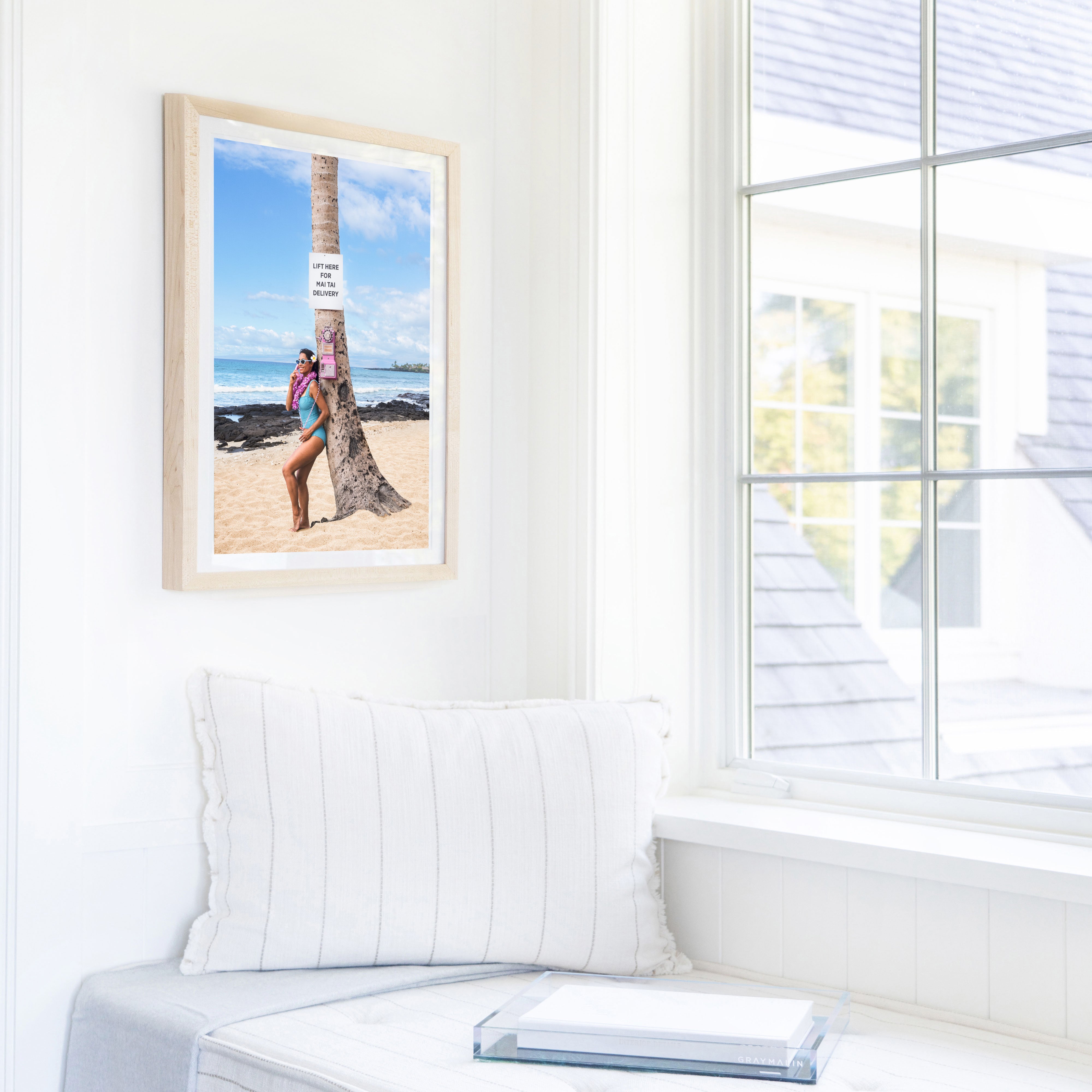 Lift Here for Mai Tai Delivery, Four Seasons Hualalai, Hawai’i