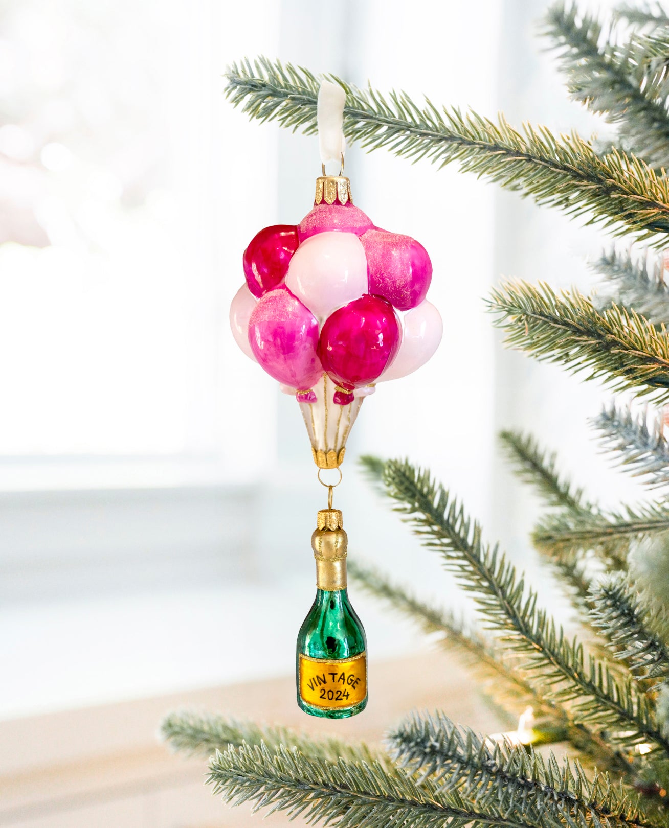 The Champagne Balloons Ornament