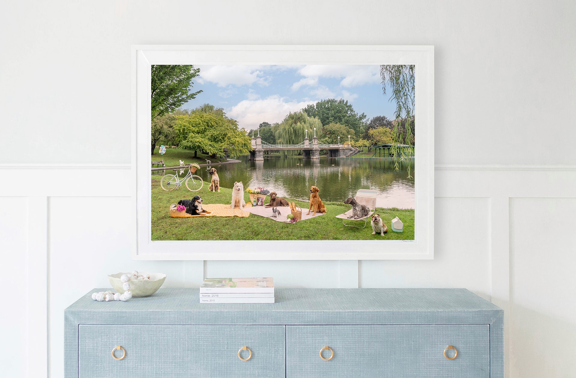 Picnic Party, Boston Public Garden