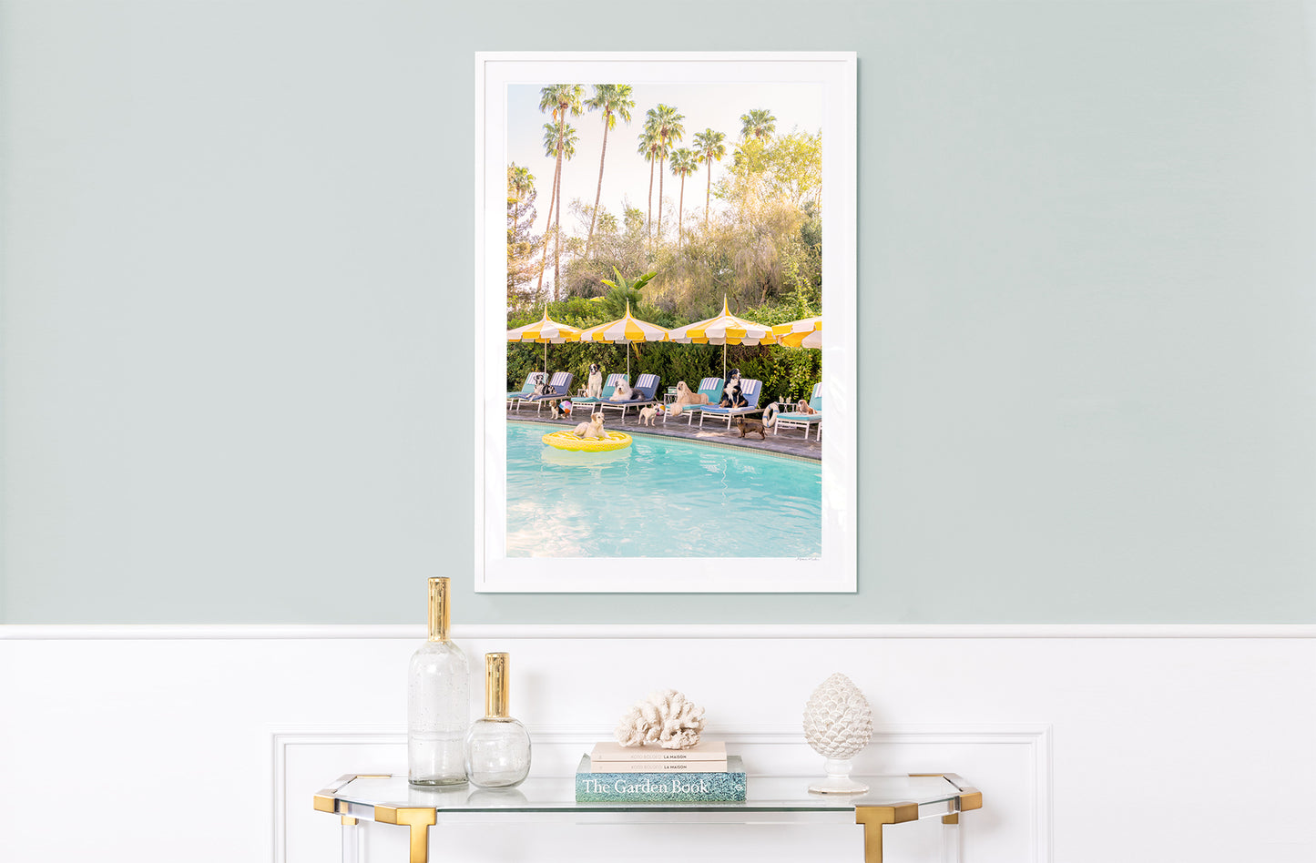 Poolside Pups Vertical, Parker Palm Springs