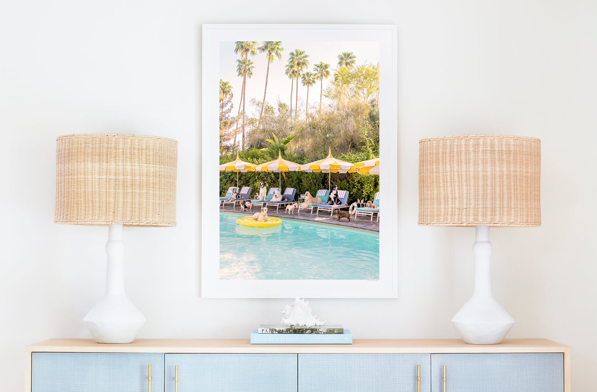 Poolside Pups Vertical, Parker Palm Springs