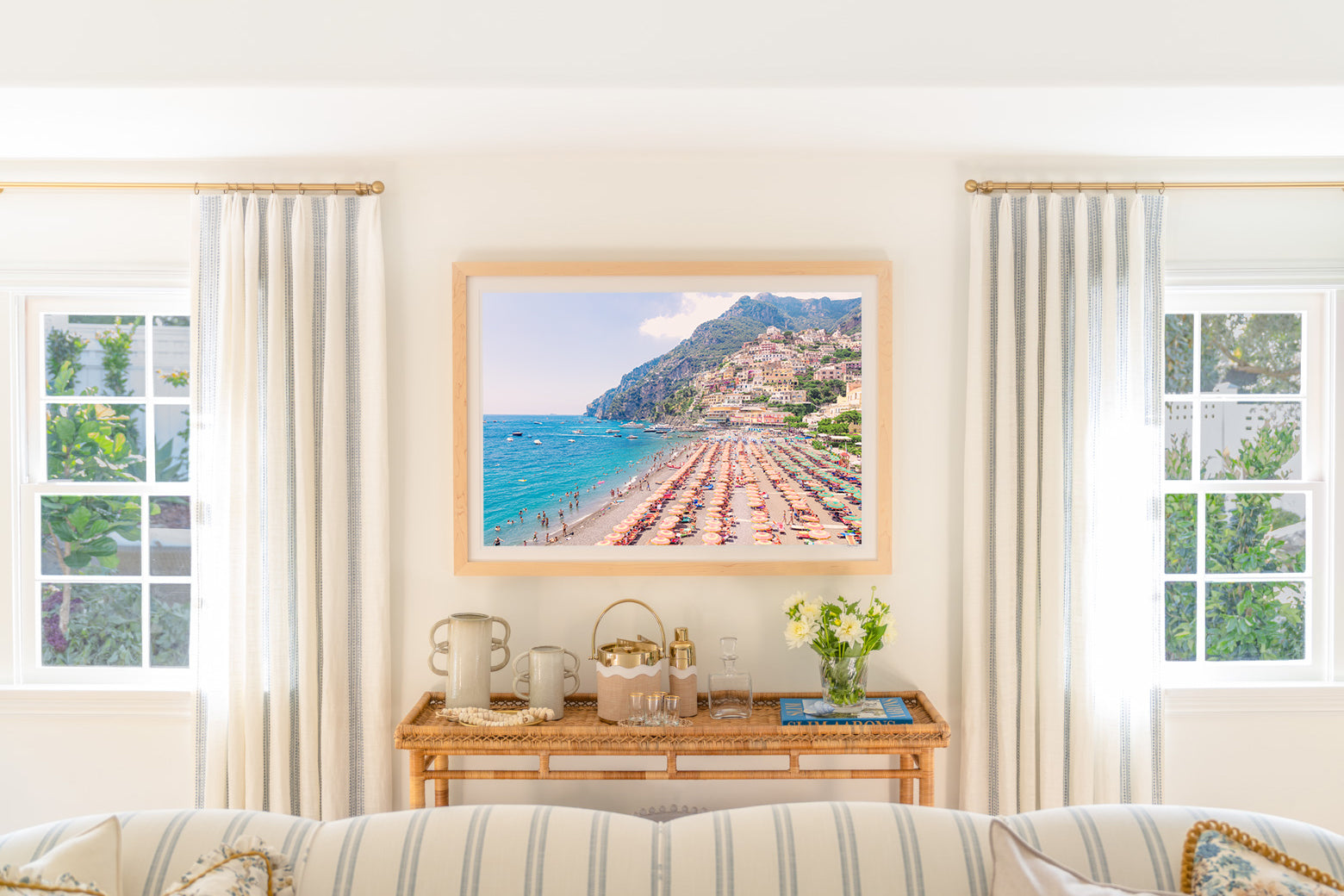 Positano Beach Coast