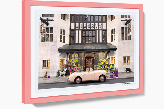 Product image for Shopping Spree, Liberty London, Pink Frame