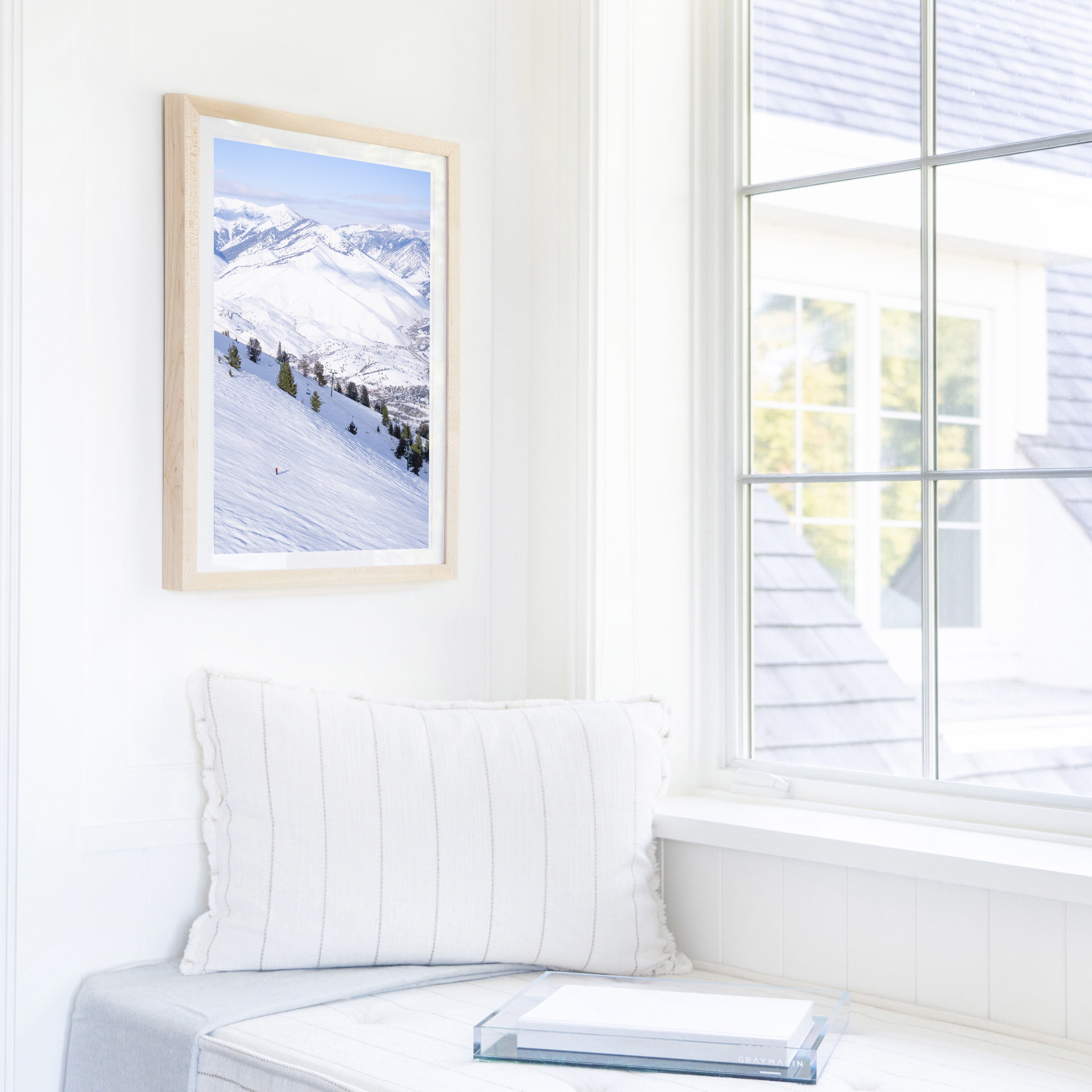 Skiing Christmas Bowl, Sun Valley