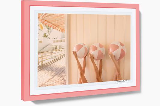 Product image for The Cabana, Pink Frame