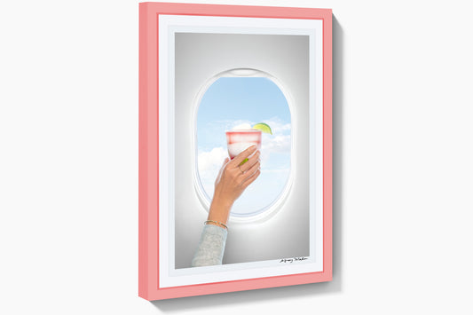 Product image for The Dallas Gal, Pink Frame