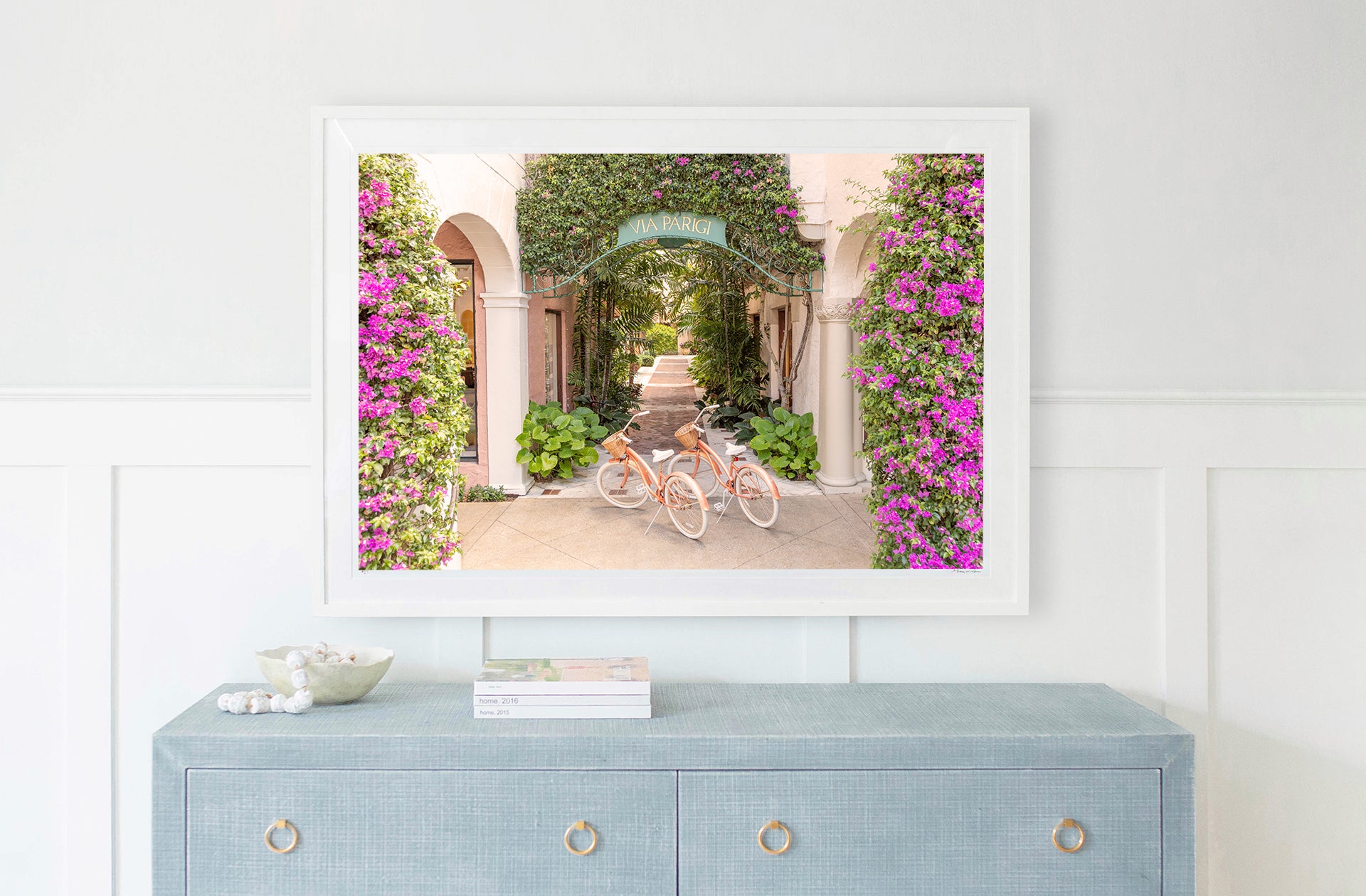 Via Parigi, Palm Beach Canvas online Print