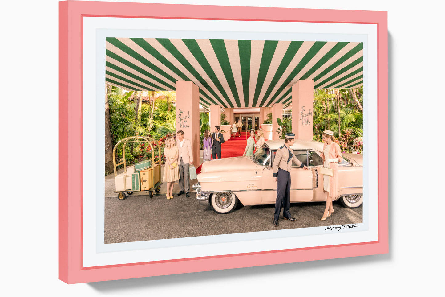 Welcome to The Beverly Hills Hotel, Pink Frame