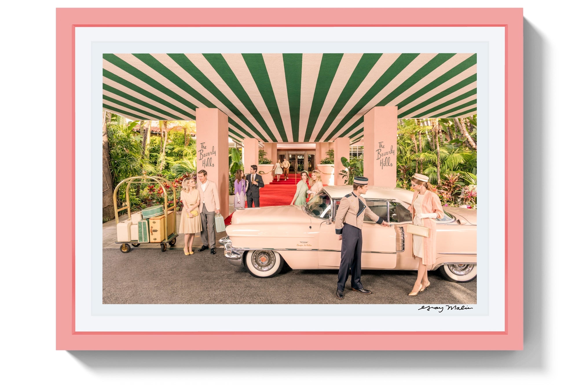 Welcome to The Beverly Hills Hotel, Pink Frame