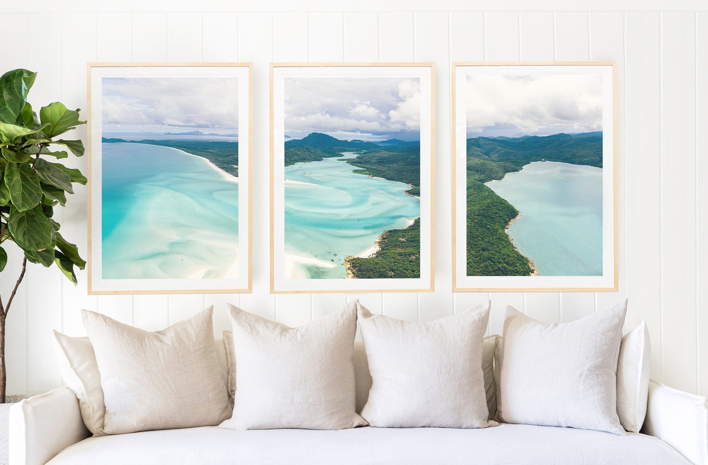 Whitsunday Island Triptych