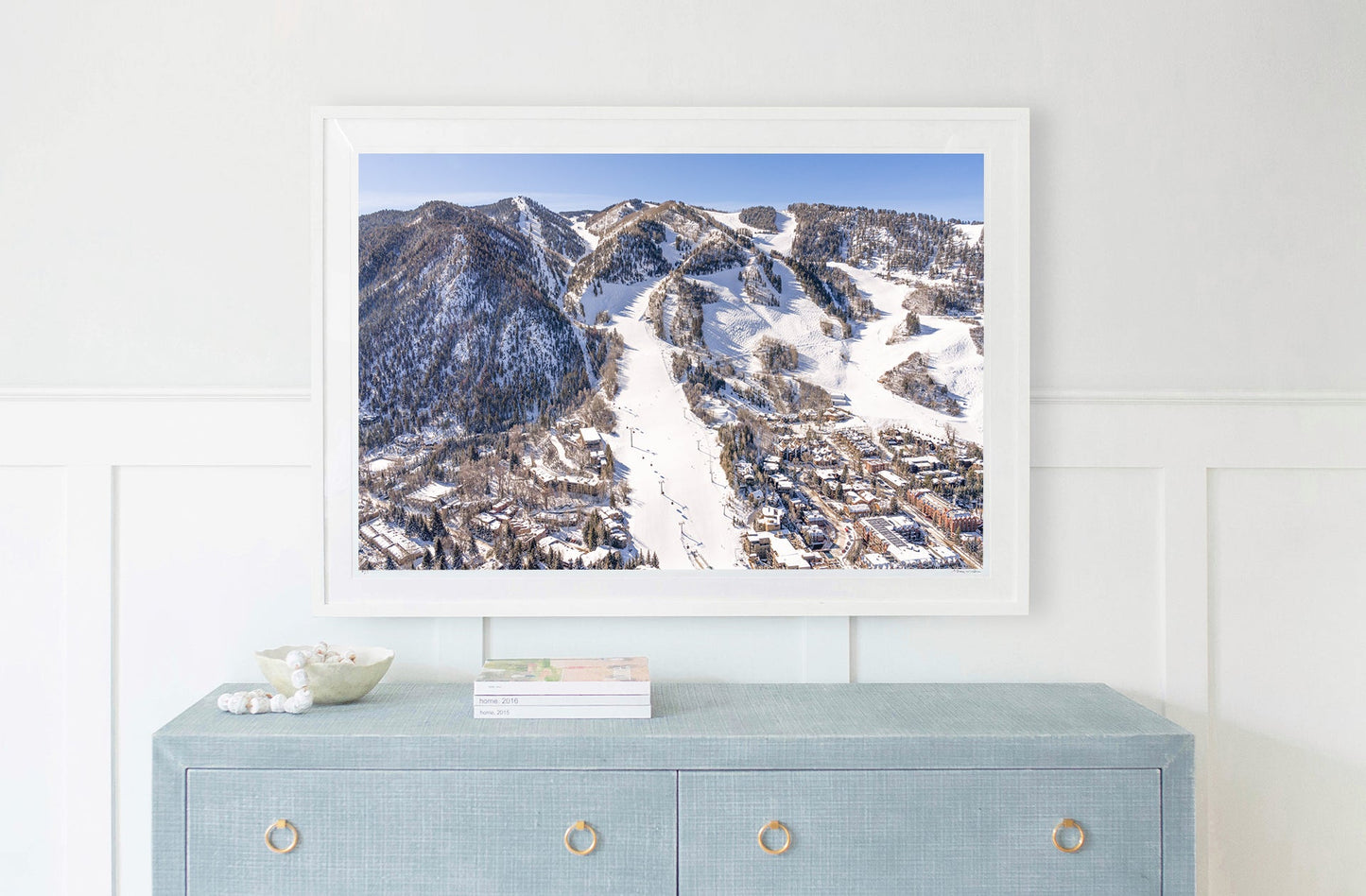 Winter Panorama, Ajax Mountain