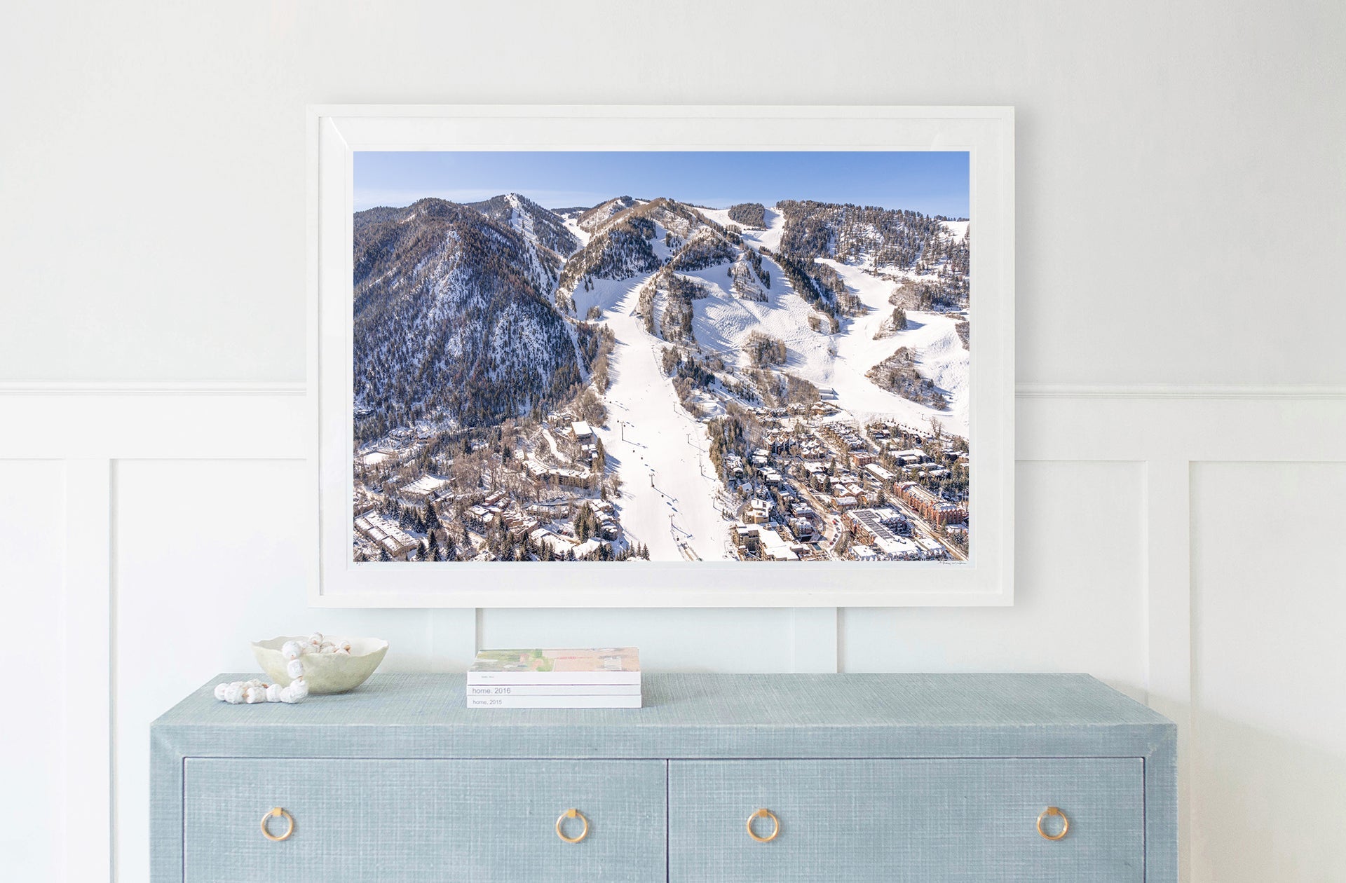 Winter Panorama, Ajax Mountain