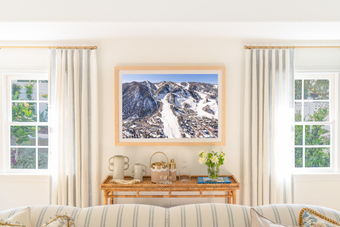 Winter Panorama, Ajax Mountain