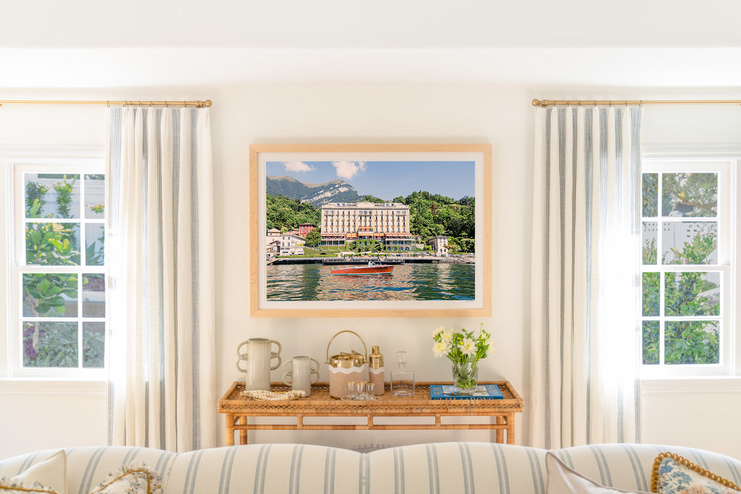 Wooden Boat, Grand Hotel Tremezzo