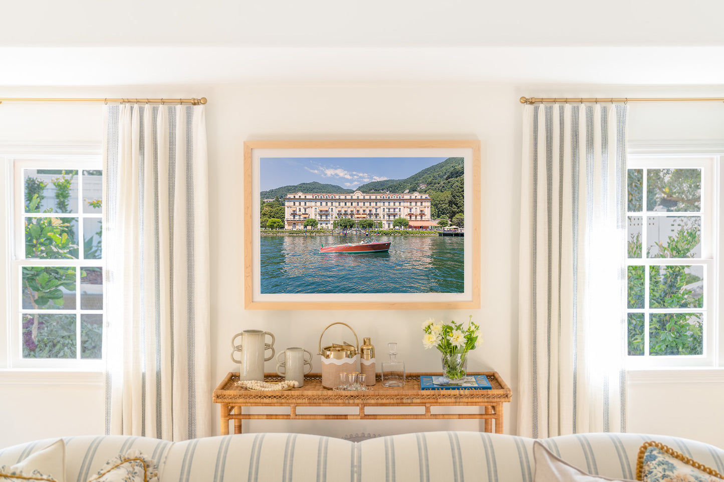 Wooden Boat, Villa D'este Lake Como