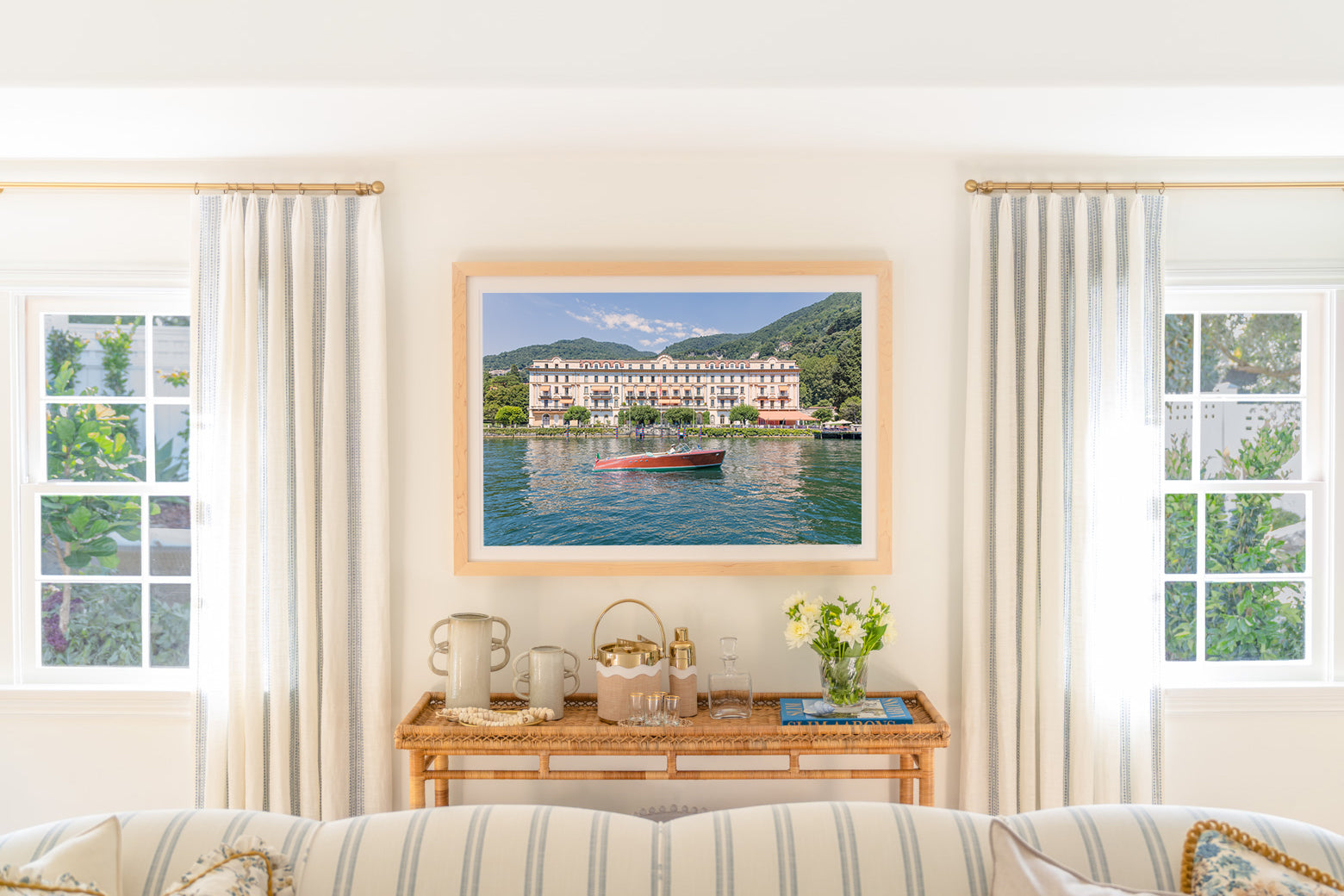 Wooden Boat, Villa D'este Lake Como