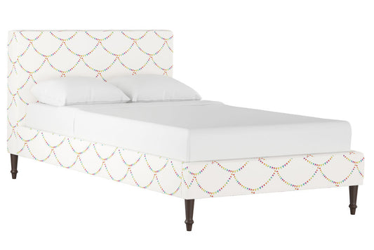 Product image for The Platform Bed, Bunting Scallop Multi