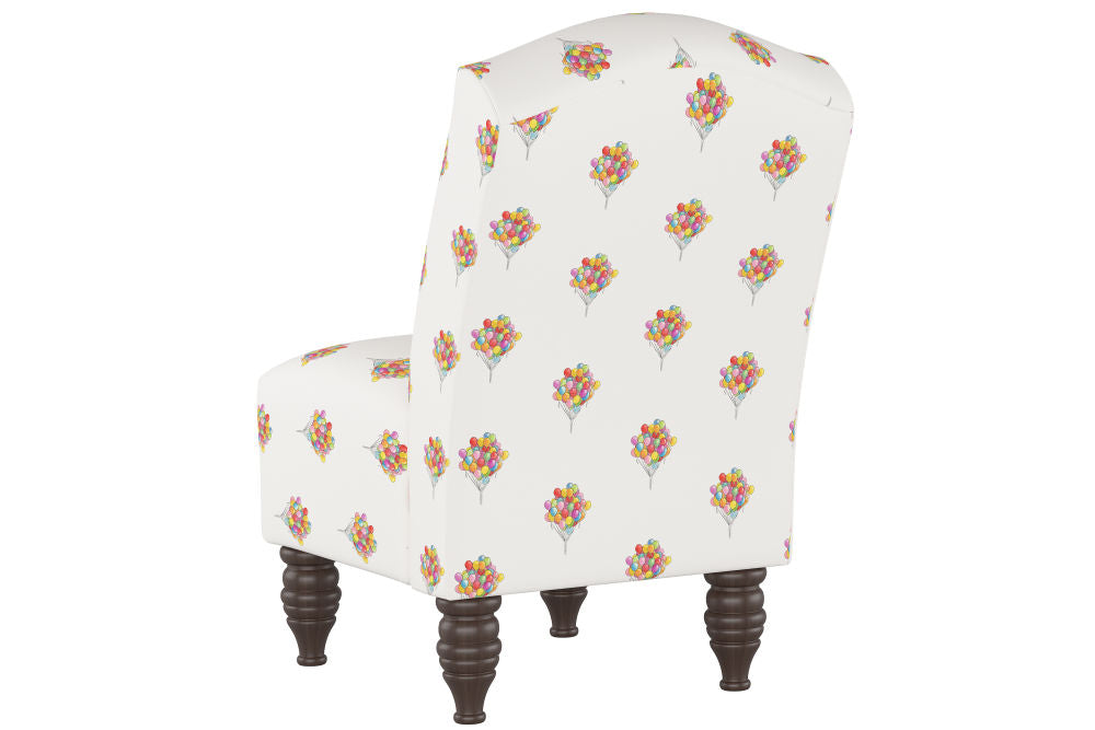 The Camel Back Chair, Balloon Bouquet Multi