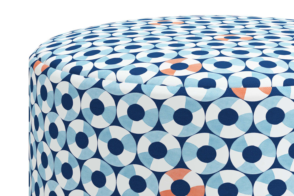 The Ottoman, Pool Floats Blue