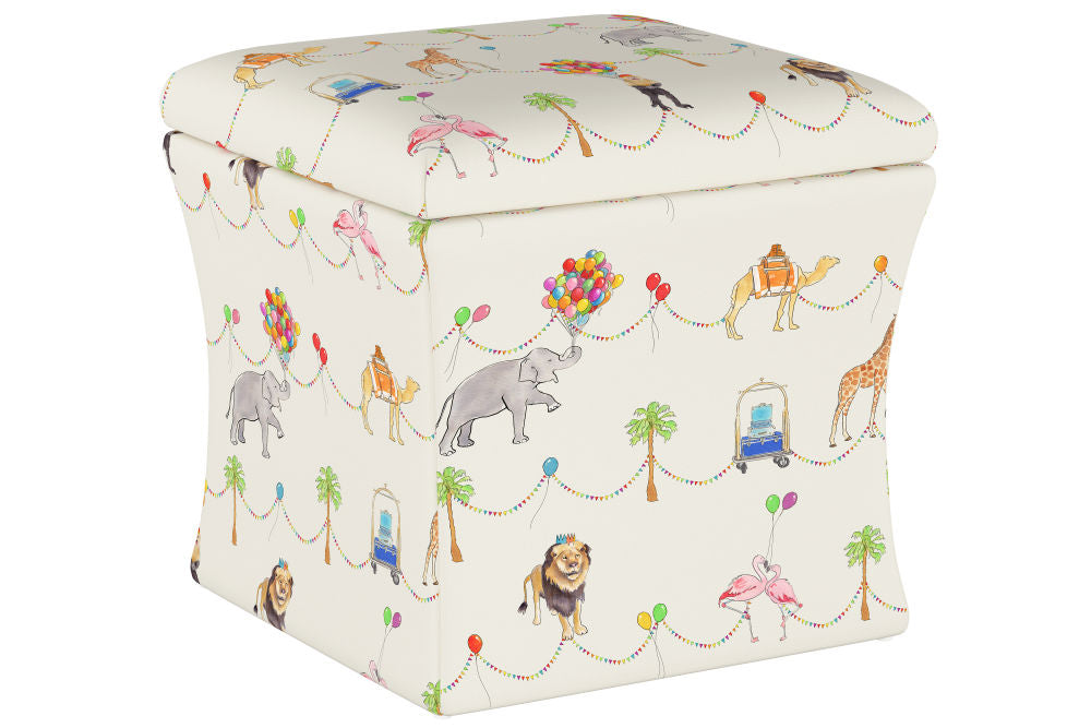 The Storage Ottoman, Parker Parade Multi