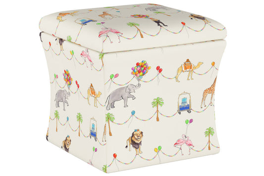 Product image for The Storage Ottoman, Parker Parade Multi