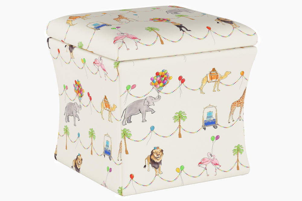 The Storage Ottoman, Parker Parade Multi