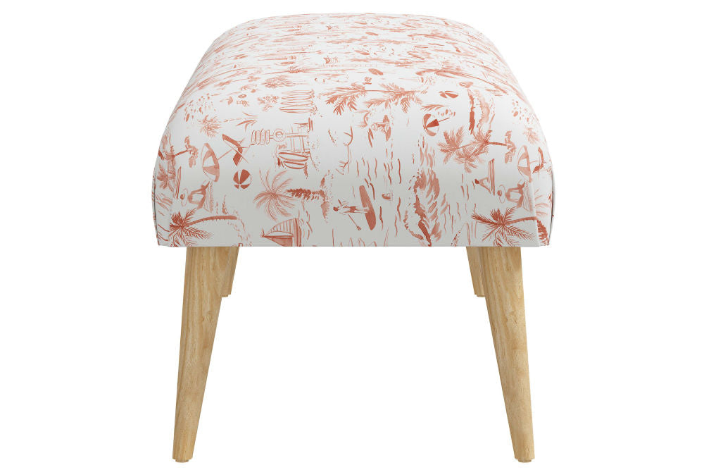 The Bench, Beach Toile Coral