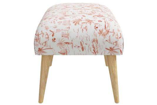 The Bench, Beach Toile Coral