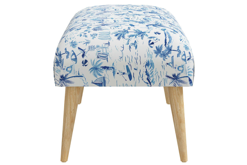 The Bench, Beach Toile Navy