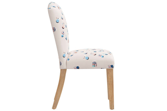 The Dining Chair, Beach Scene Multi