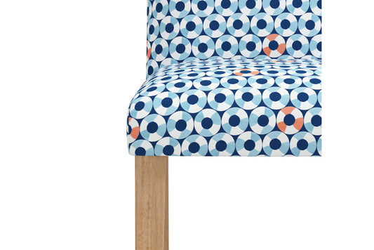 The Dining Chair, Pool Floats Blue