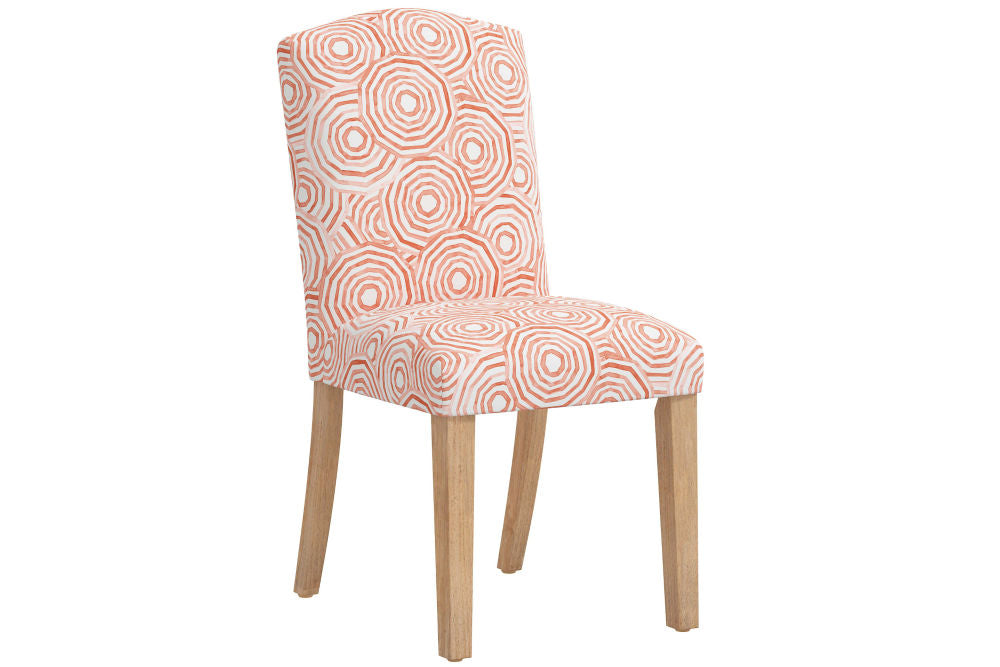 The Dining Chair, Umbrella Swirl Coral