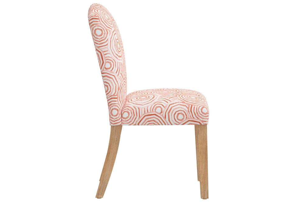 The Dining Chair, Umbrella Swirl Coral