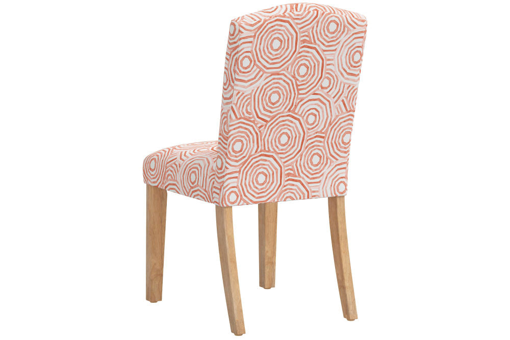 The Dining Chair, Umbrella Swirl Coral