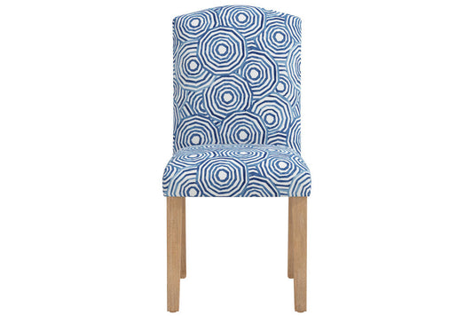 Product image for The Dining Chair, Umbrella Swirl Navy