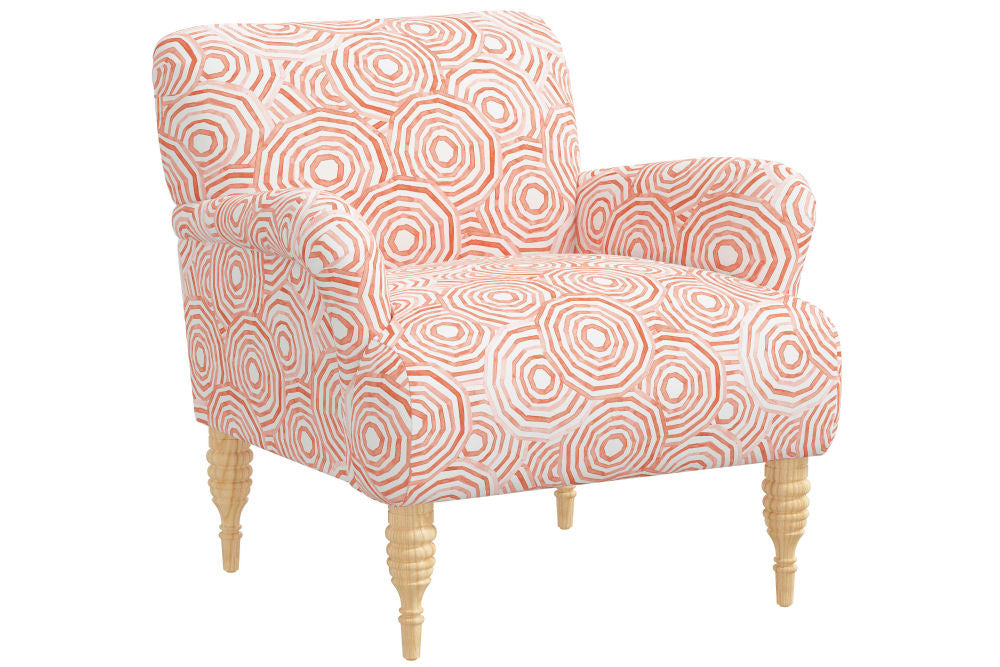 The Armchair, Umbrella Swirl Coral