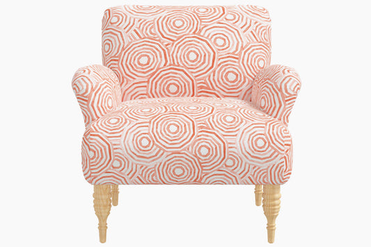 The Armchair, Umbrella Swirl Coral