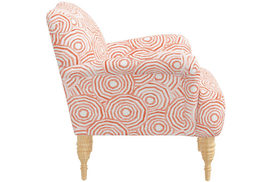 The Armchair, Umbrella Swirl Coral